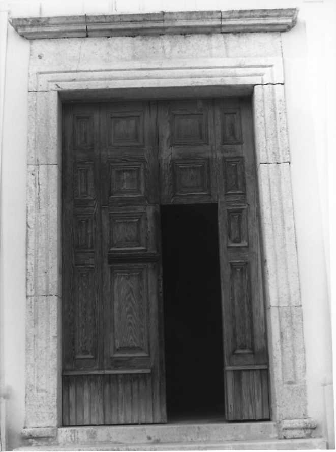 mostra di portale - bottega campana (primo quarto sec. XVIII)