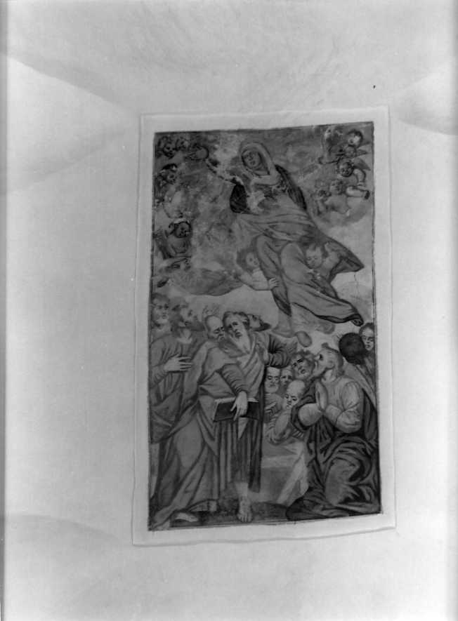 Madonna con santi (dipinto) - ambito napoletano (sec. XVIII)