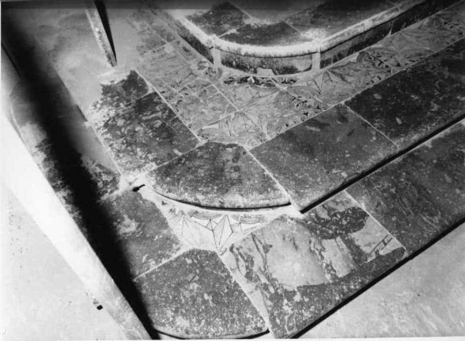 pavimentazione - bottega campana (prima metà sec. XVIII)