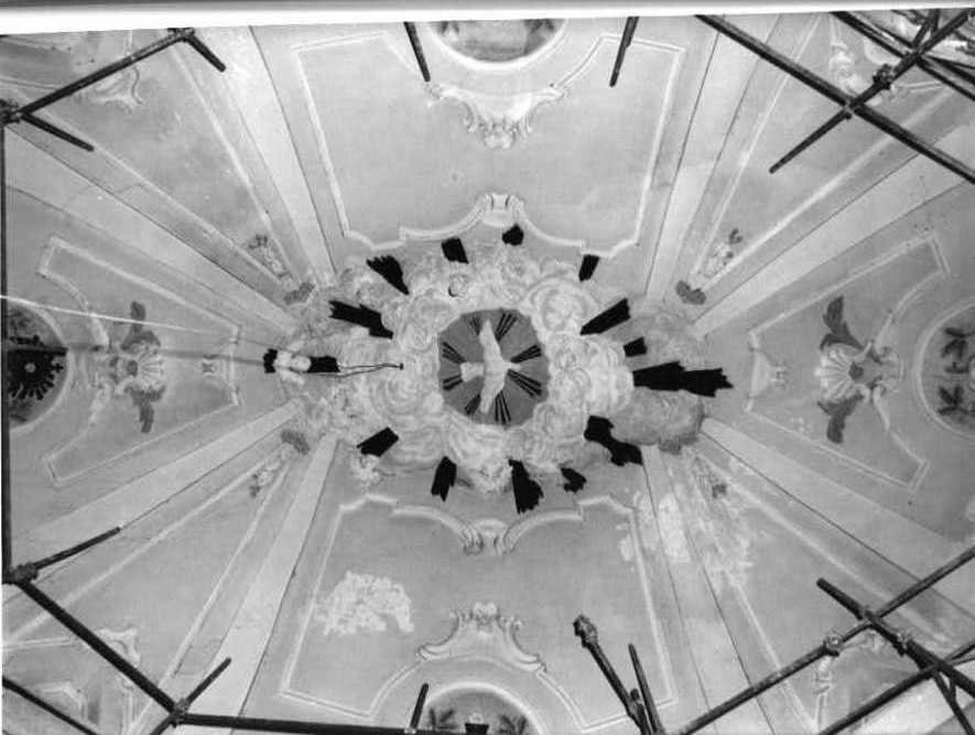 Colomba dello Spirito Santo con simboli (decorazione plastica) - bottega campana (sec. XVIII)