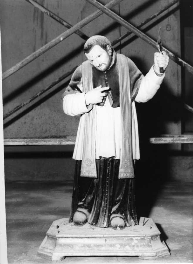 Sant'Alfonso Maria De'Liguori (scultura) - bottega campana (sec. XIX)