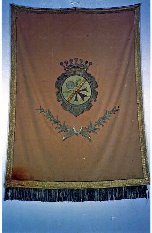 stendardo - manifattura campana (prima metà sec. XVII)