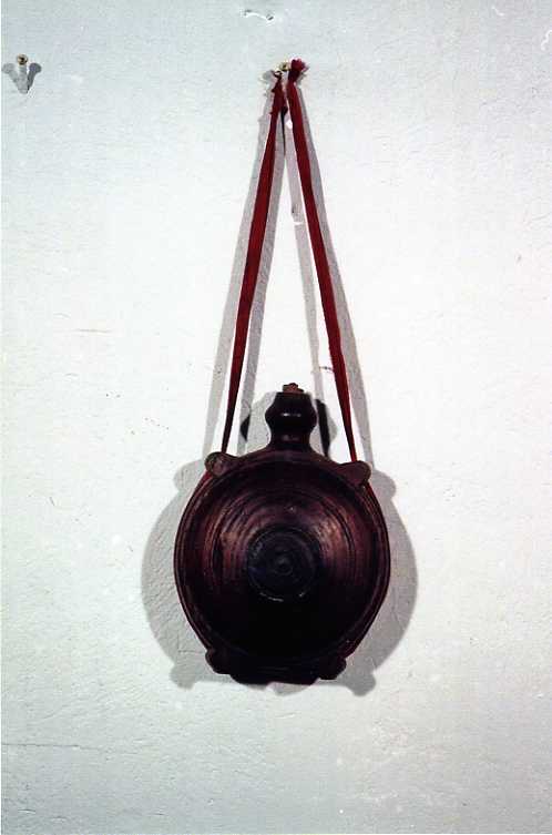 borraccia - bottega campana (inizio sec. XVIII)