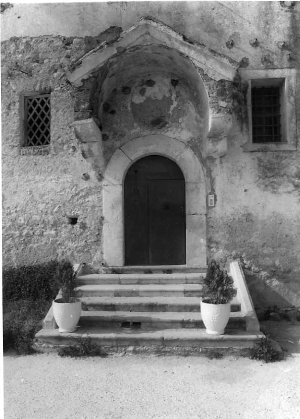 mostra di portale - bottega campana (sec. XVIII)