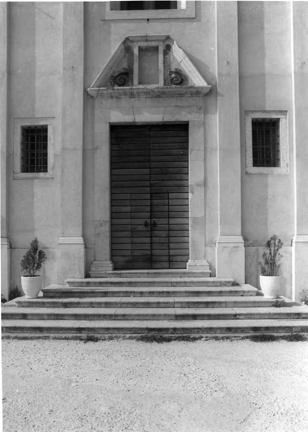 mostra di portale - bottega campana (sec. XVIII)