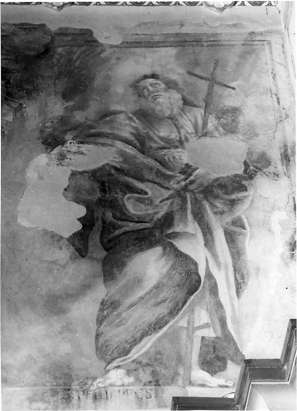 apostolo (dipinto) - ambito napoletano (sec. XVIII)