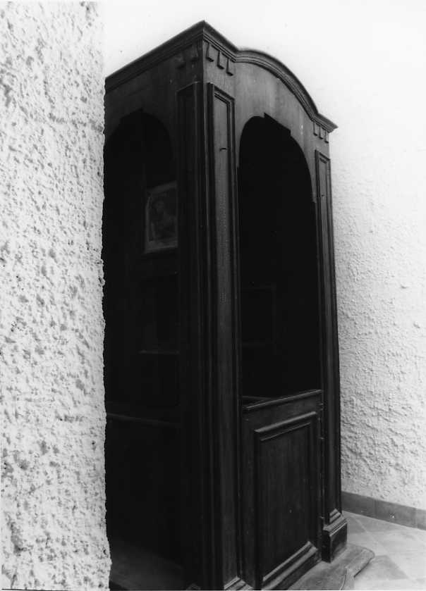 confessionale, serie - bottega campana (inizio sec. XX)
