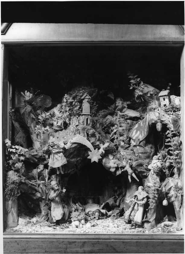 presepio - bottega napoletana (sec. XIX)