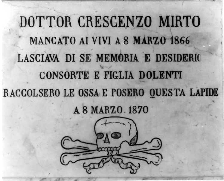 lapide - bottega campana (sec. XIX)