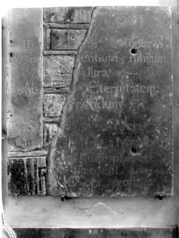 lapide - bottega campana (sec. XVIII)