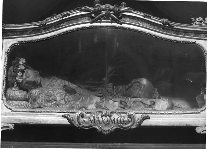 San Massimo (reliquia) - bottega campana (sec. XVIII)