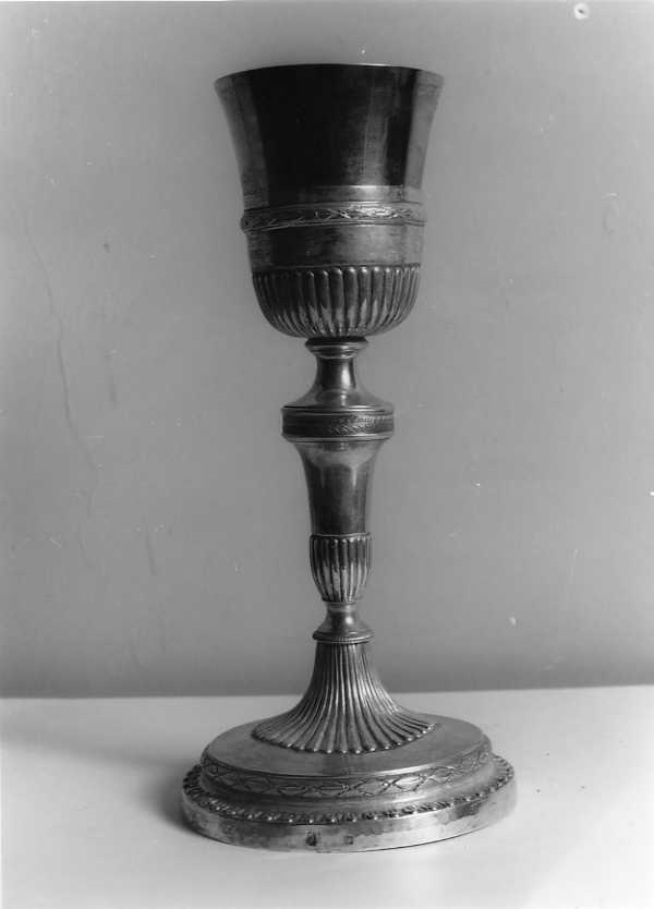 calice - bottega napoletana (fine sec. XIX)