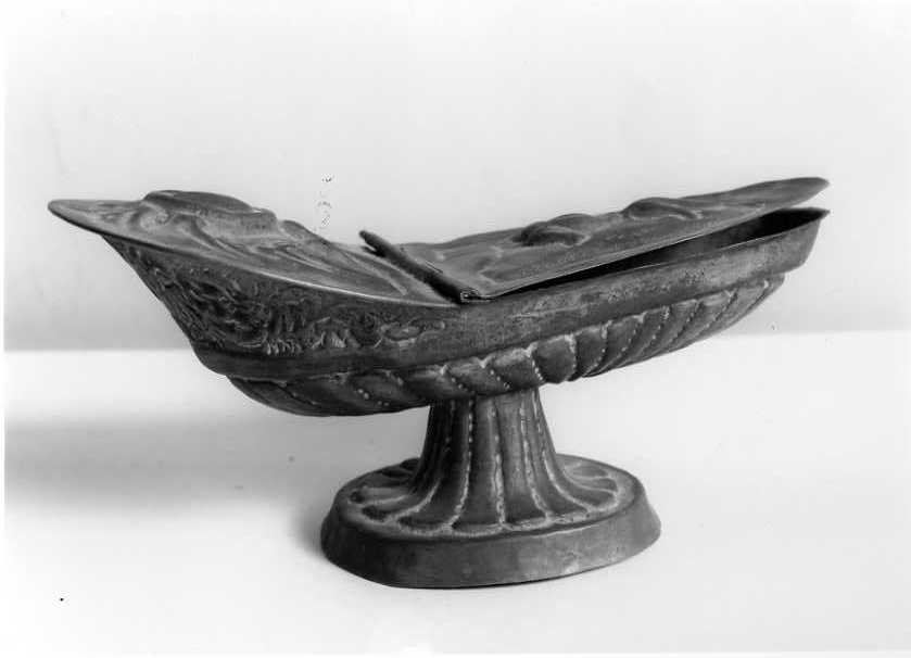 navicella portaincenso - bottega campana (inizio sec. XX)