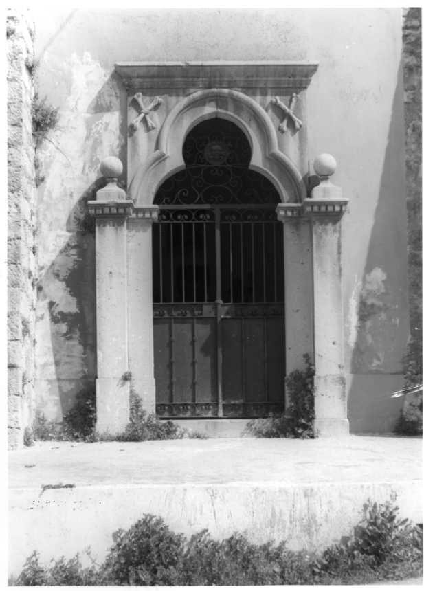 mostra di portale - bottega campana (sec. XVIII)