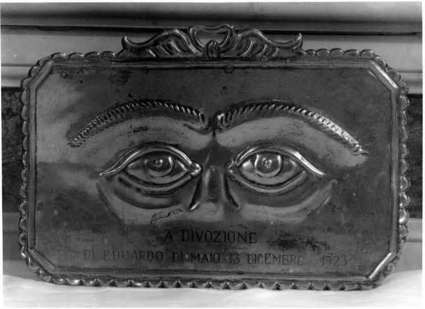 ex voto, serie - bottega campana (sec. XX)