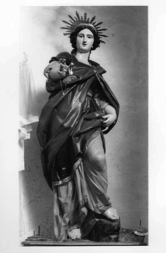 Santa Lucia (statua) - bottega campana (sec. XIX)