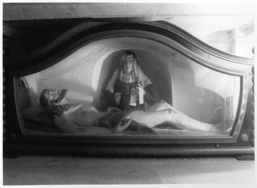 deposizione (gruppo scultoreo) - bottega campana (sec. XIX)