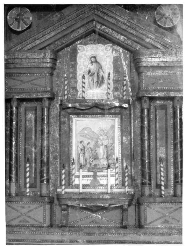 dossale - bottega campana (inizio sec. XX)