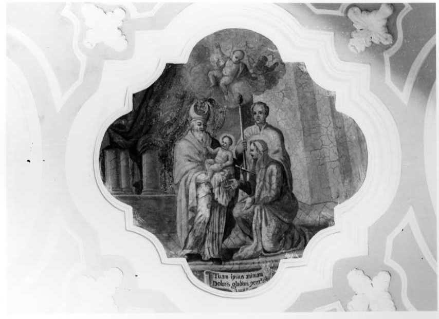 presentazione di Gesù al tempio (dipinto) - ambito napoletano (sec. XVIII)