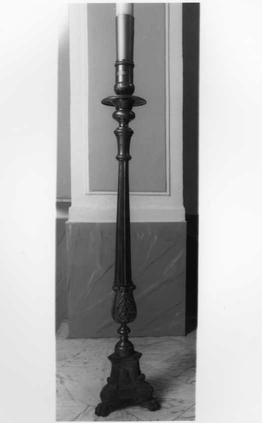 candeliere, serie - bottega campana (fine sec. XIX)