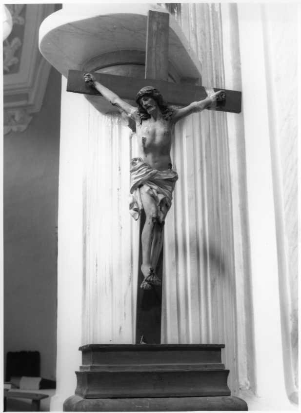 crocifisso - bottega campana (sec. XIX)