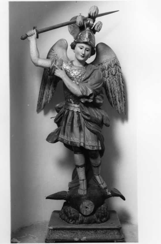 San Michele Arcangelo (statua) - bottega campana (sec. XVIII)