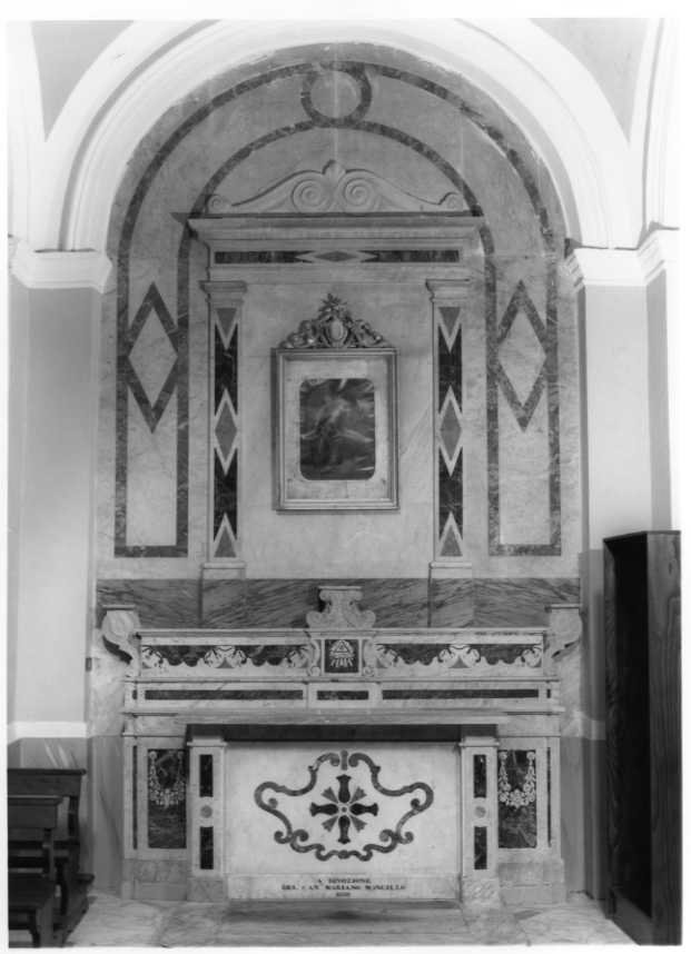 altare, serie - bottega campana (sec. XIX)