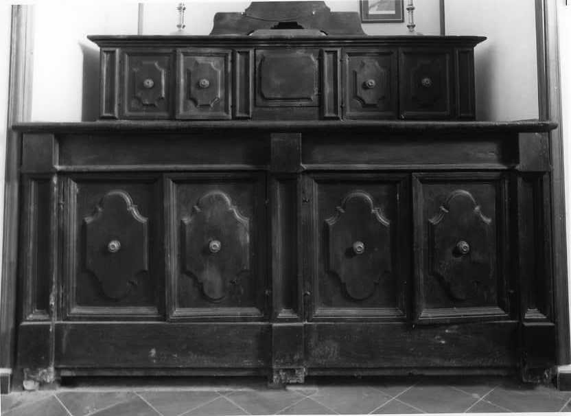mobile da sacrestia - bottega campana (sec. XVIII)