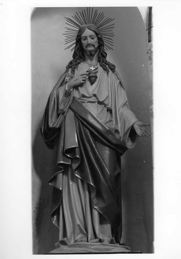 Sacro Cuore di Gesù (statua) - bottega campana (primo quarto sec. XX)