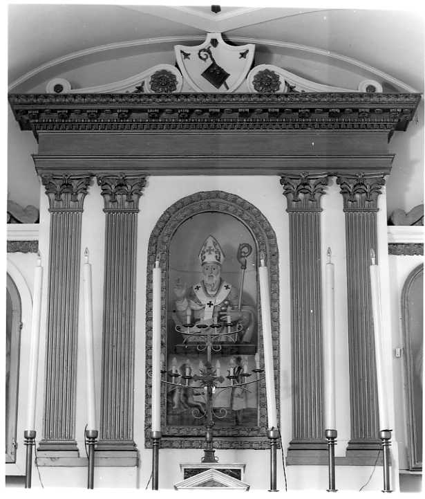 dossale - bottega campana (primo quarto sec. XX)