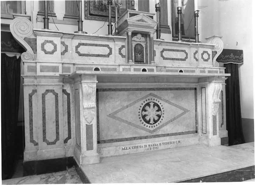 altare maggiore - bottega napoletana (sec. XX)