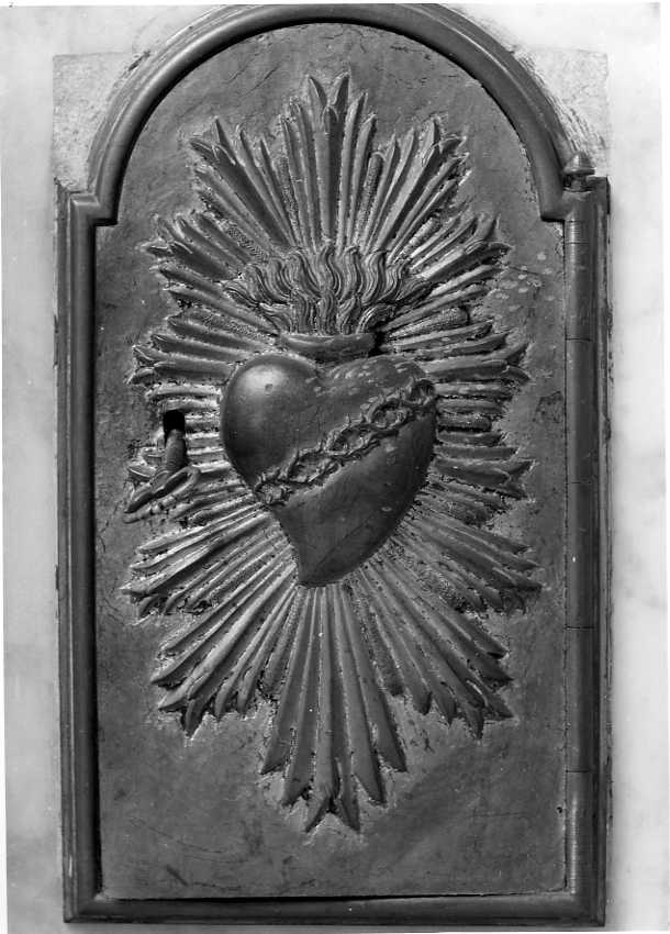 sportello di tabernacolo - bottega campana (sec. XIX)