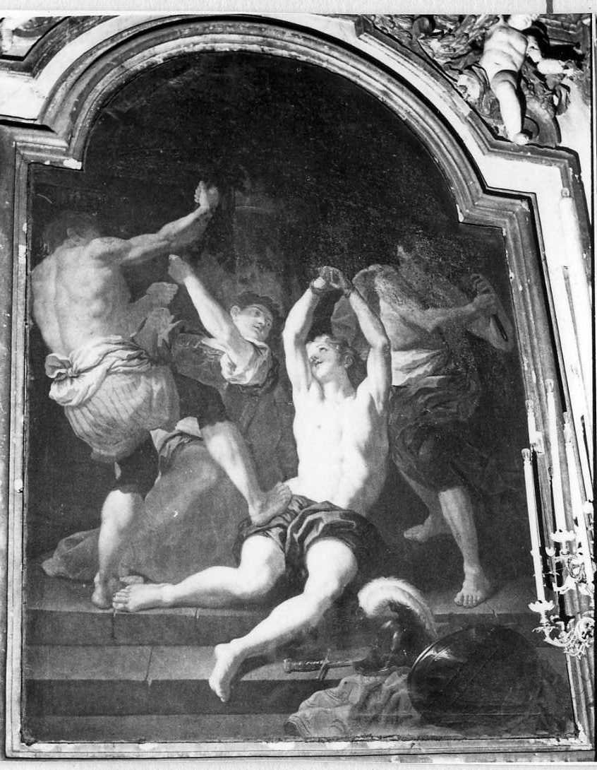 martirio di San Sebastiano (dipinto) di De Matteis Paolo (attribuito) (prima metà sec. XVIII)