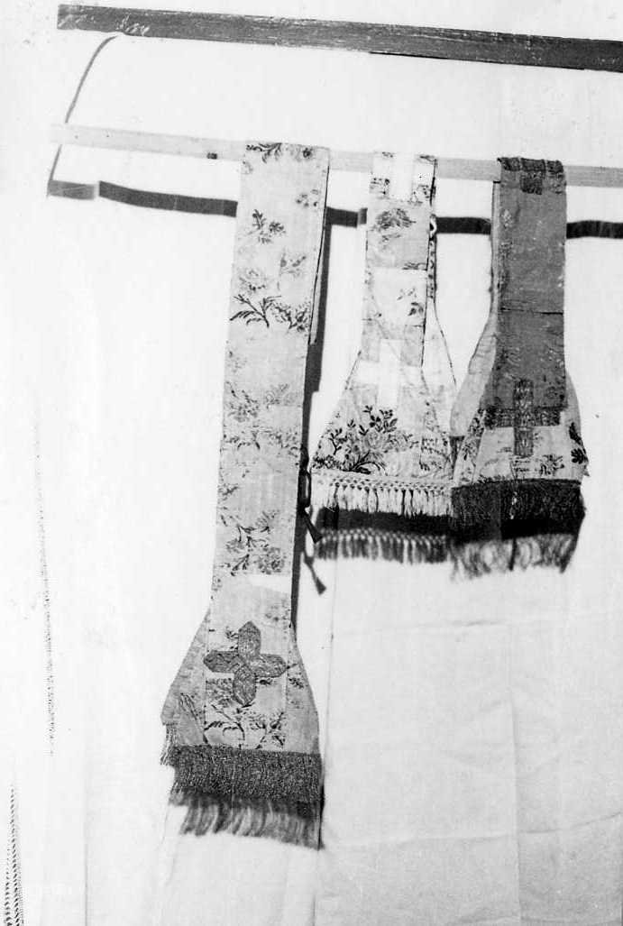 stola, coppia - manifattura campana (fine sec. XVIII)