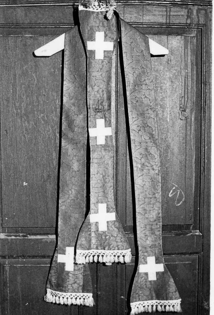 stola, coppia - manifattura campana (metà sec. XIX)