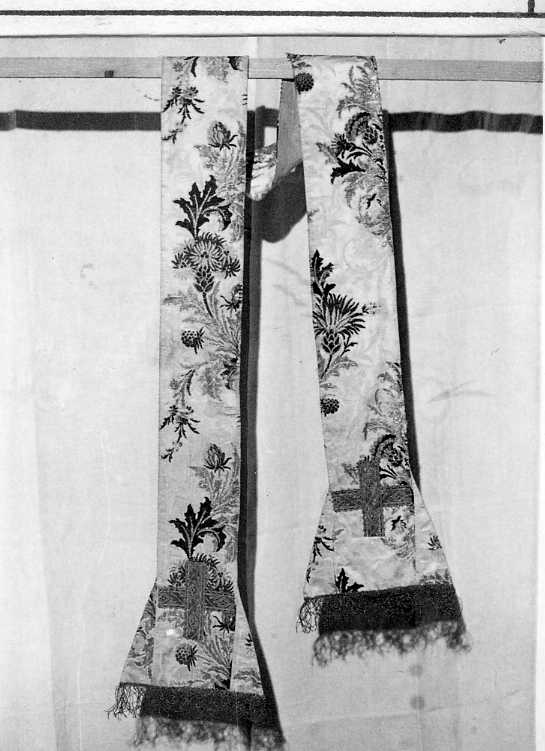 stola - manifattura campana (fine sec. XVIII)