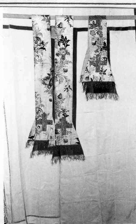 stola, coppia - manifattura campana (fine sec. XVIII)