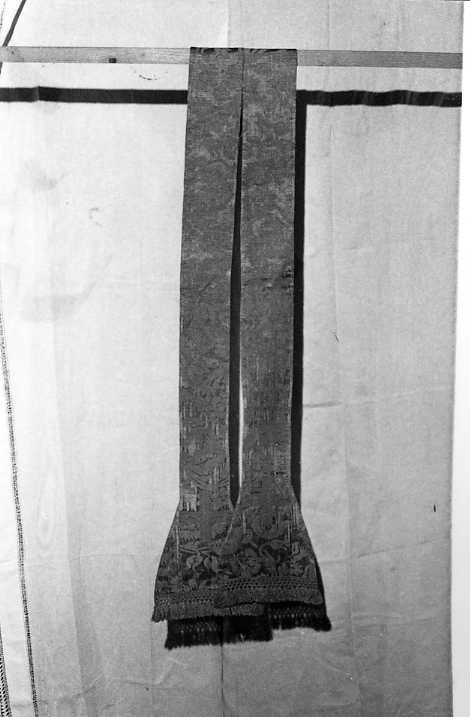 stola, coppia - manifattura campana (fine sec. XVIII)