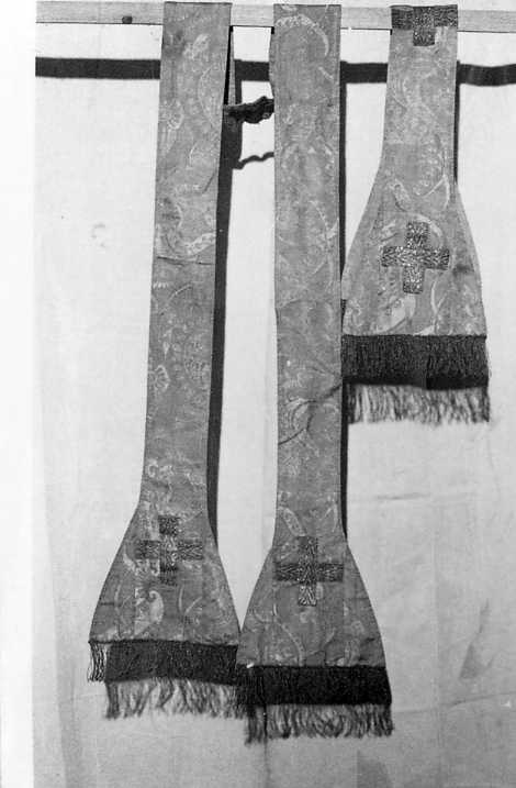 stola, coppia - manifattura campana (fine sec. XVIII)