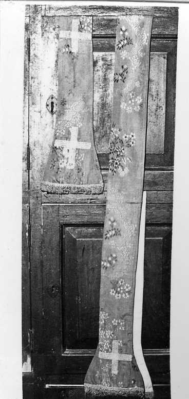 stola, coppia - manifattura campana (fine sec. XVIII)