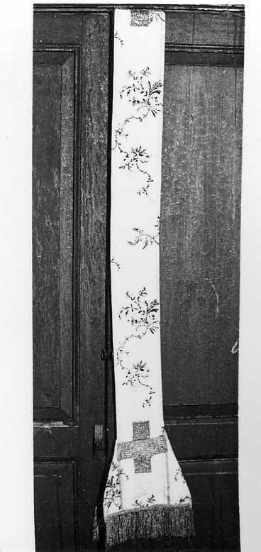 stola - manifattura campana (fine sec. XVIII)