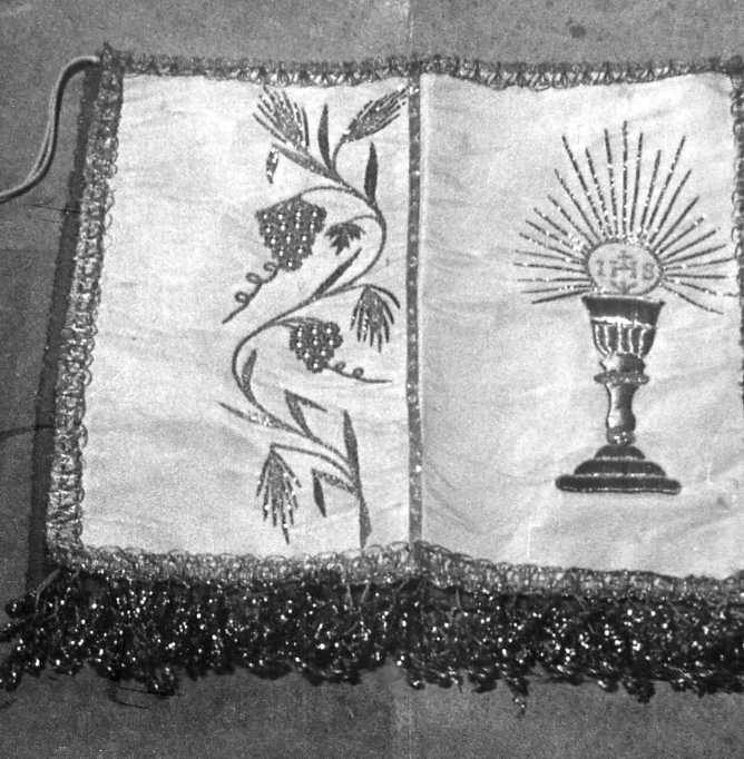 velo di calice - manifattura campana (fine sec. XVIII)