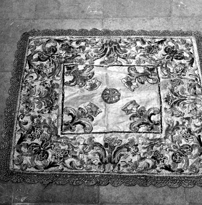 velo di calice - manifattura campana (fine sec. XVIII)