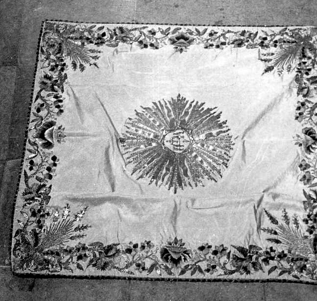 velo di calice - manifattura campana (fine sec. XVIII)