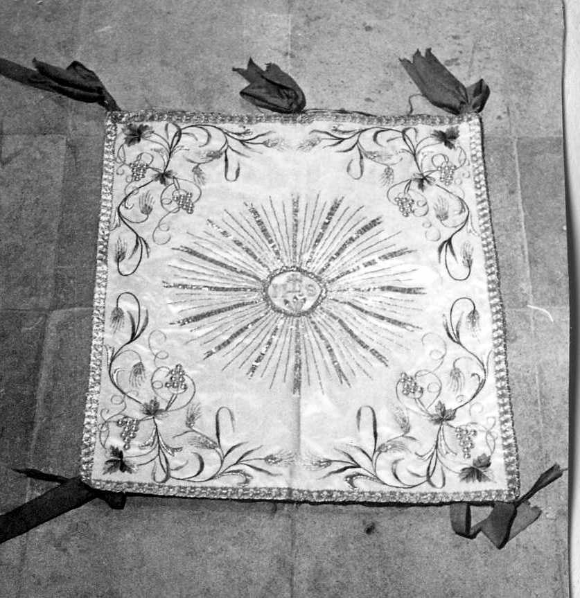 velo di calice - manifattura campana (fine sec. XVIII)