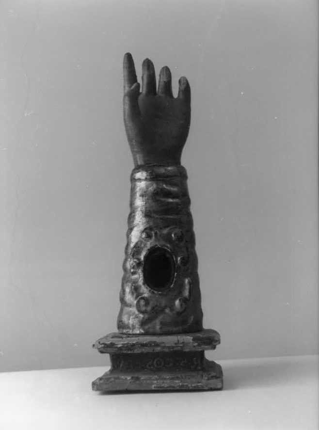 reliquiario - bottega campana (fine sec. XVIII)