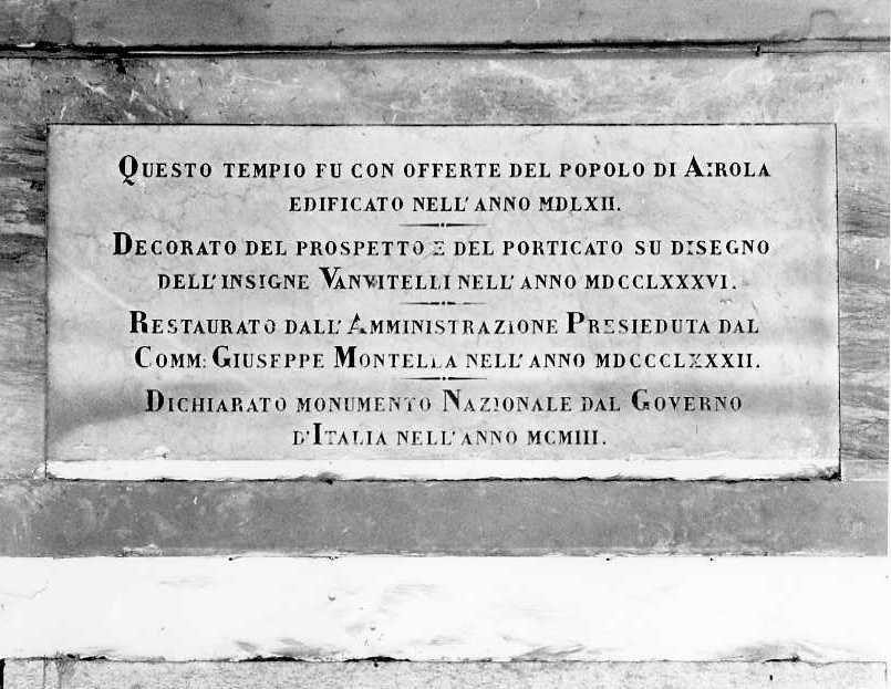 lapide - bottega campana (sec. XX)