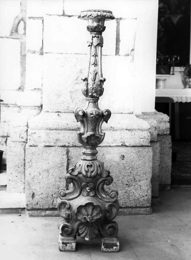 candelabro, serie - bottega campana (sec. XVII)
