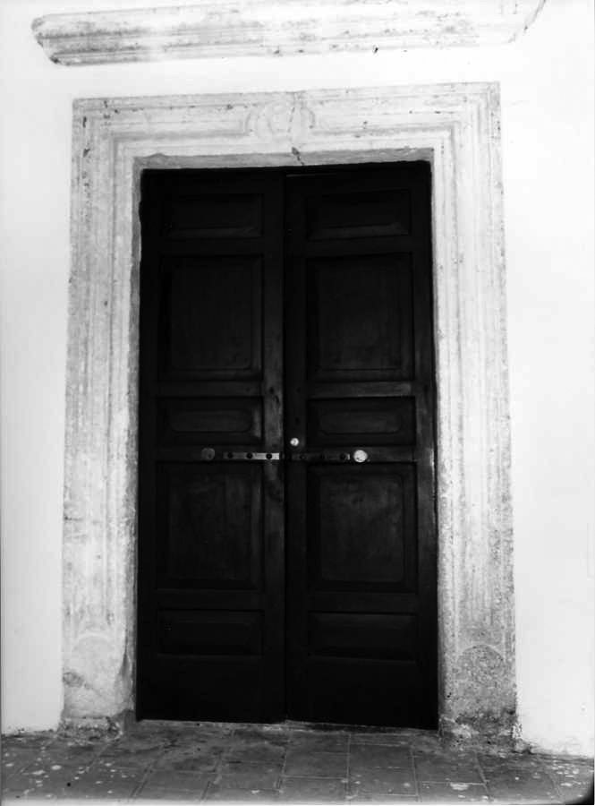 mostra di portale - bottega campana (sec. XV)