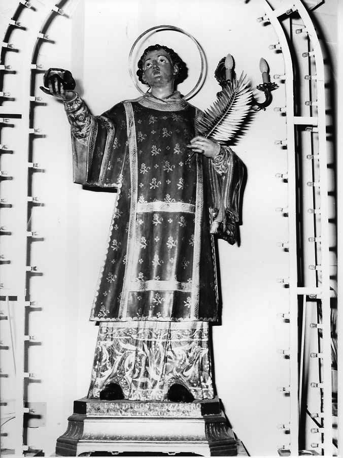 Santo Stefano (statua) - bottega campana (sec. XVIII)